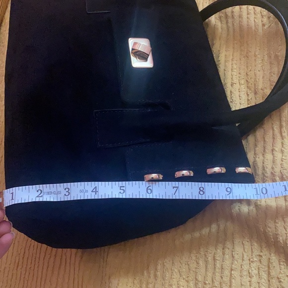 NWOT STUART WEITZMAN SUEDE BAG *price firm & final - Picture 8 of 13